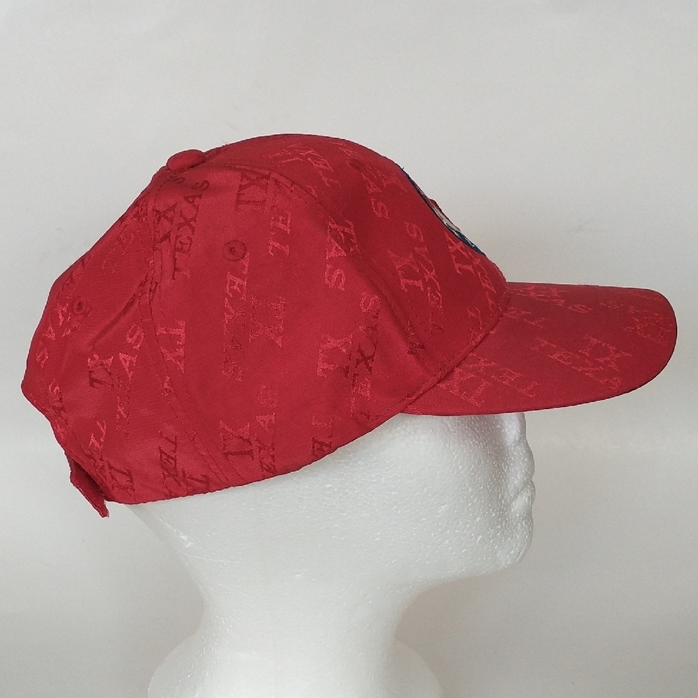 Texas Rangers Red Baseball Cap. (One Size Fits All) - Picture 5 of 10